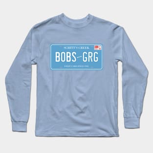 Bob's Garage License Plate Long Sleeve T-Shirt